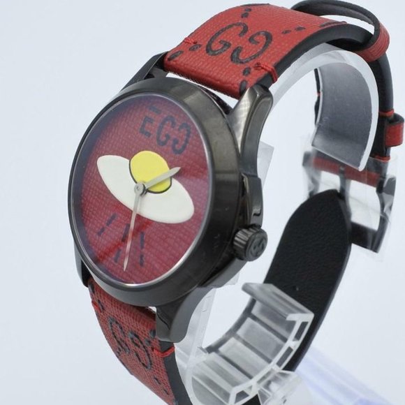 GUCCI Limited Edition UFO / EGG, Swiss Made, G-Timeless Ghost Series Watch - Picture 3 of 7